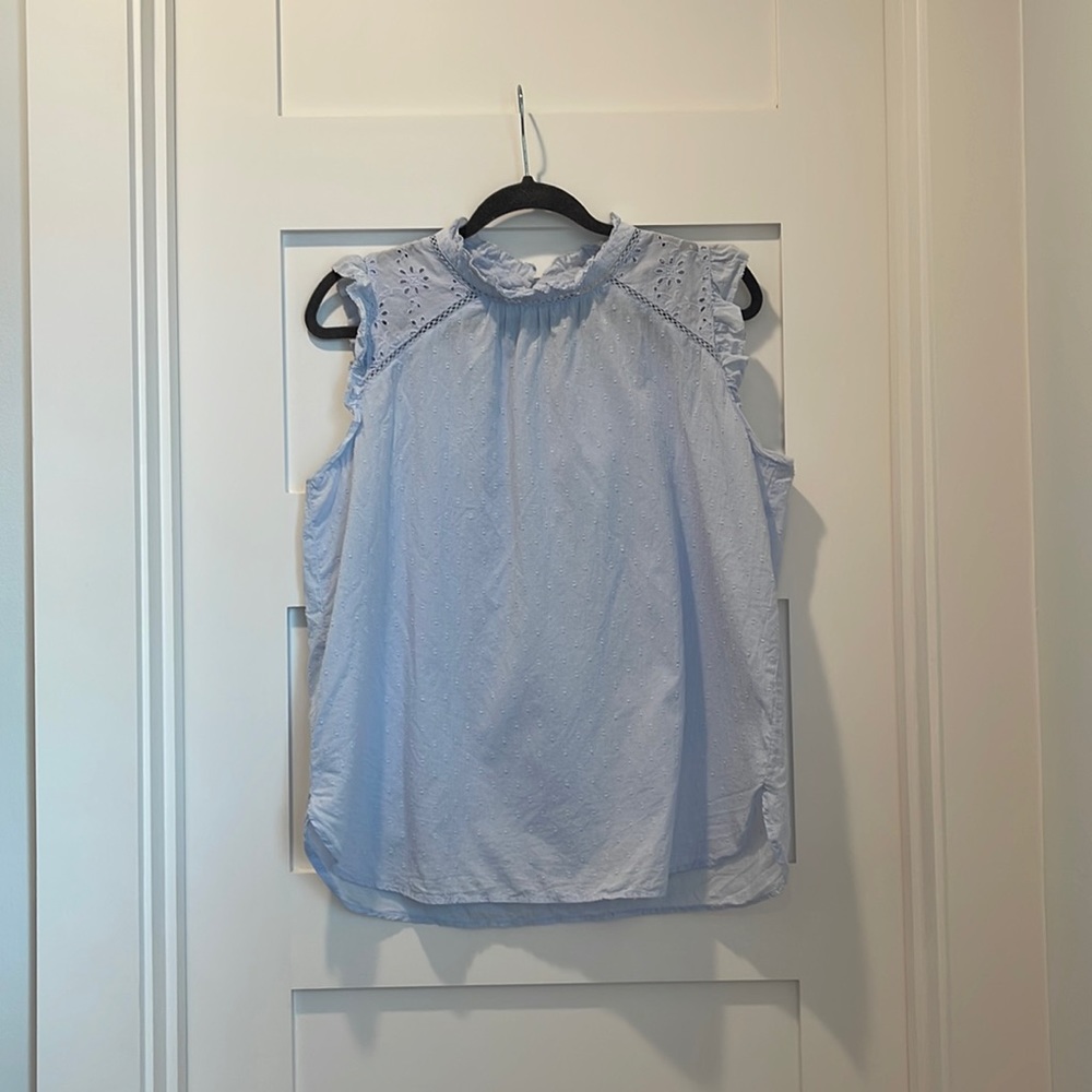 Ruffle sleeve top
